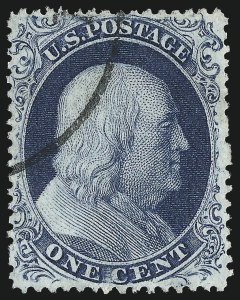 Sale 1090, Lot 1151, 1857-60 Issue (Scott 18-39)