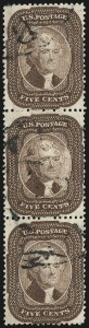 Sale 1090, Lot 1160, 1857-60 Issue (Scott 18-39)
