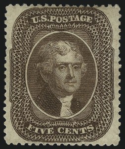 Sale 1090, Lot 1162, 1857-60 Issue (Scott 18-39)