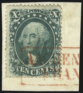 Sale 1090, Lot 1164, 1857-60 Issue (Scott 18-39)