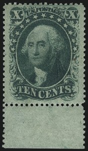 Sale 1090, Lot 1168, 1857-60 Issue (Scott 18-39)