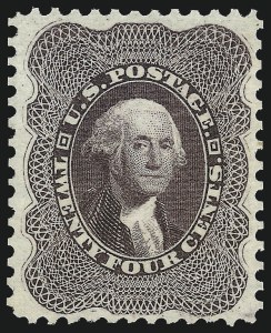 Sale 1090, Lot 1185, 1875 Reprint of 1857-60 Issue (Scott 40-47)