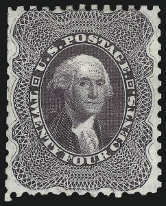 Sale 1090, Lot 1186, 1875 Reprint of 1857-60 Issue (Scott 40-47)