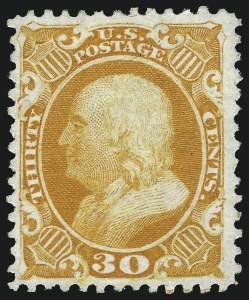 Sale 1090, Lot 1187, 1875 Reprint of 1857-60 Issue (Scott 40-47)