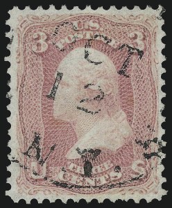 Sale 1090, Lot 1191, 1861-66 Issue (Scott 56-78)