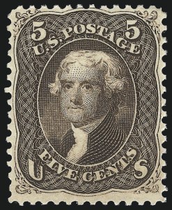 Sale 1090, Lot 1210, 1861-66 Issue (Scott 56-78)