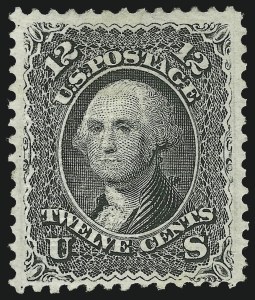 Sale 1090, Lot 1224, 1867-68 Grilled Issue (Scott 79-101)