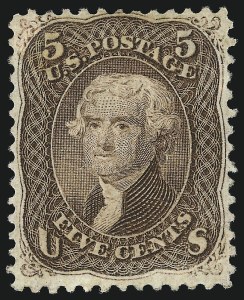 Sale 1090, Lot 1229, 1867-68 Grilled Issue (Scott 79-101)