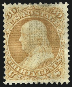 Sale 1090, Lot 1238, 1867-68 Grilled Issue (Scott 79-101)