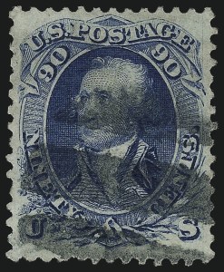 Sale 1090, Lot 1240, 1867-68 Grilled Issue (Scott 79-101)