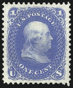 Sale 1090, Lot 1241, 1875 Re-Issue of 1861-66 Issue (Scott 102-111)
