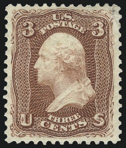 Sale 1090, Lot 1245, 1875 Re-Issue of 1861-66 Issue (Scott 102-111)