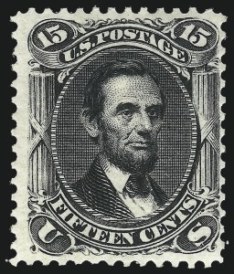 Sale 1090, Lot 1250, 1875 Re-Issue of 1861-66 Issue (Scott 102-111)
