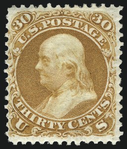 Sale 1090, Lot 1255, 1875 Re-Issue of 1861-66 Issue (Scott 102-111)