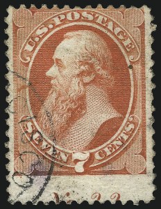 Sale 1090, Lot 1310, 1870-71 National Bank Note Co. Issues (Scott 134-155)