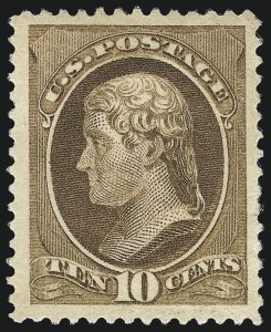 Sale 1090, Lot 1359, 1873-83 Continental & American Bank Note Co. Issues (Scott 156-218)