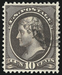 Sale 1090, Lot 1360, 1873-83 Continental & American Bank Note Co. Issues (Scott 156-218)