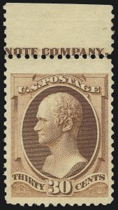 Sale 1090, Lot 1370, 1873-83 Continental & American Bank Note Co. Issues (Scott 156-218)