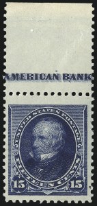Sale Number 1090, Lot Number 1377, 1890-93 Issue (Scott 219-229) Sale Number 1090, Lot Number 1377, 1890-93 Issue (Scott 219-229)
