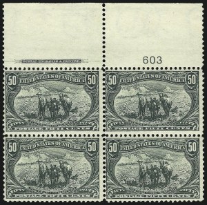 Sale 1090, Lot 1419, 1898 Trans-Mississippi, 1901 Pan-American Issues (Scott 285-299)