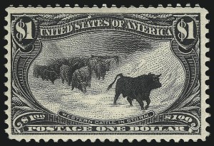 Sale 1090, Lot 1424, 1898 Trans-Mississippi, 1901 Pan-American Issues (Scott 285-299)