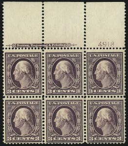 Sale 1090, Lot 1446, 1908-10 Washington-Franklin Issues (Scott 331-388)