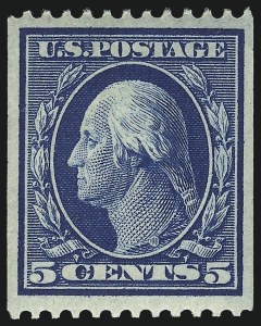 Sale 1090, Lot 1464, 1908-10 Washington-Franklin Issues (Scott 331-388)