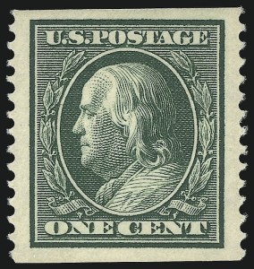 Sale 1090, Lot 1465, 1908-10 Washington-Franklin Issues (Scott 331-388)