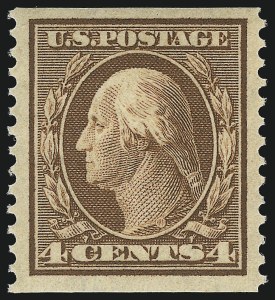 Sale 1090, Lot 1467, 1908-10 Washington-Franklin Issues (Scott 331-388)
