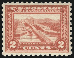 Sale 1090, Lot 1492, 1913-15 Panama-Pacific Issue (Scott 397-404)