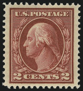 Sale 1090, Lot 1497, 1912-15 Washington-Franklin Issues (Scott 405-461)