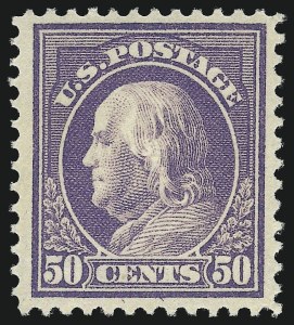 Sale 1090, Lot 1503, 1912-15 Washington-Franklin Issues (Scott 405-461)