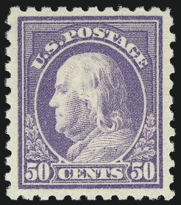 Sale 1090, Lot 1515, 1912-15 Washington-Franklin Issues (Scott 405-461)
