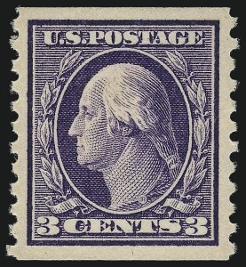 Sale 1090, Lot 1516, 1912-15 Washington-Franklin Issues (Scott 405-461)