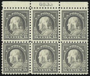 Sale 1090, Lot 1539, 1916-19 Issues (Scott 462-524)