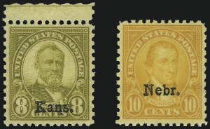 Sale 1090, Lot 1593, 1922 and Later Issues (Scott 565-2002d)