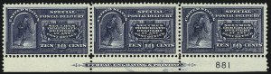 Sale 1090, Lot 1623, Special Delivery, Registration, Postage Due