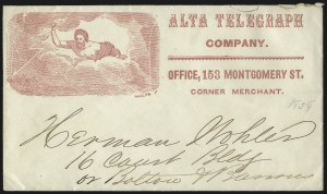 Sale 1090, Lot 1836, Telegraph Covers