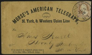 Sale 1090, Lot 1846, Telegraph Covers