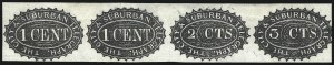 Sale 1090, Lot 1868, Telegraph Company Stamps