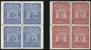 Sale 1090, Lot 1875, Telegraph Company Stamps