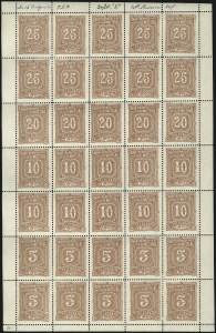 Sale 1090, Lot 1888, Telegraph Company Stamps