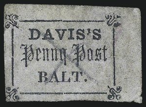 Sale 1090, Lot 1951, Carriers, Locals & Independent Mails