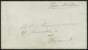 Sale 1090, Lot 1968, Presidents Signatures and Free Franks