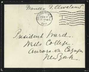 Sale 1090, Lot 1969, Presidents Signatures and Free Franks