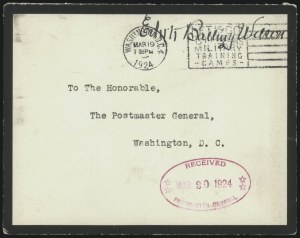 Sale 1090, Lot 1970, Presidents Signatures and Free Franks