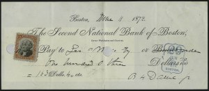 Sale 1090, Lot 1984, Other Signatures and Free Franks