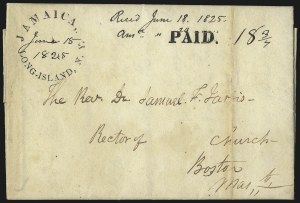 Sale 1090, Lot 2045, Stampless Markings and Postal History by State