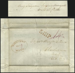 Sale 1090, Lot 2047, Fur Trade, Territorial, Western Mails & Expresses