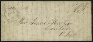 Sale 1090, Lot 2048, Fur Trade, Territorial, Western Mails & Expresses